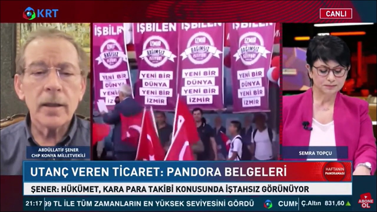 AKP kurucularından Abdüllatif Şener'den iktidara 'kara para aklama' suçlaması Demek ki işin