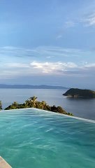 Middle of ocean party with friends