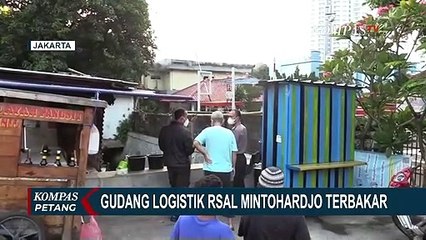 Kebakaran Gudang Logistik RSAL Mintohardjo Akibat Dugaan Korsleting Listrik