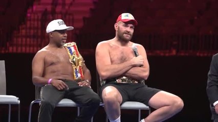 Poids lourds - Fury ne pense pas à la retraite : "Savourer ce moment de gloire"