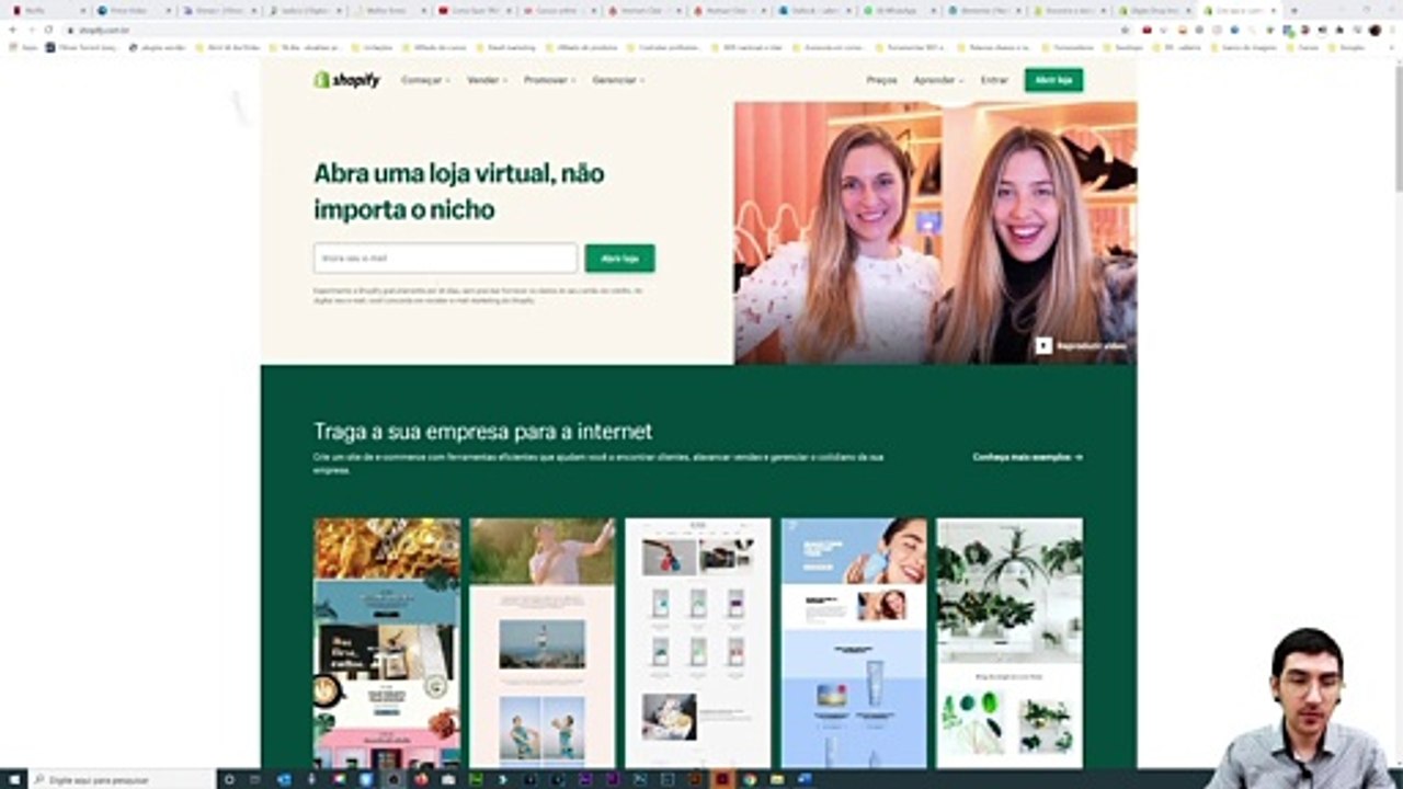 configurando shopfy