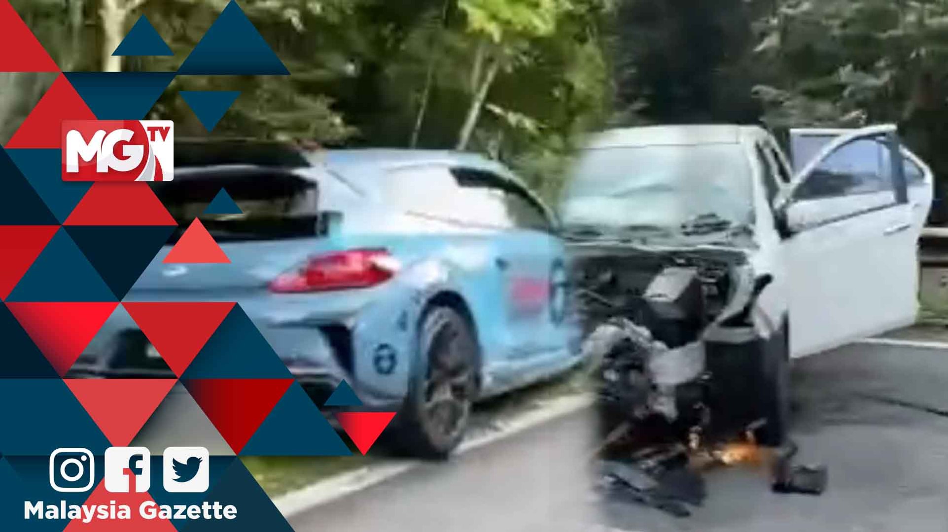 Mg Viral Kemalangan Empat Buah Kenderaan Di Ulu Yam Gombak Video Dailymotion