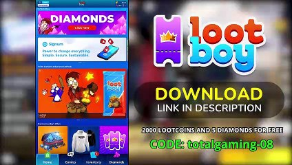 Free Fire Free Diamond for Incubator Spin with LootBoy 2021 - Garena Free Fire- Total Gaming