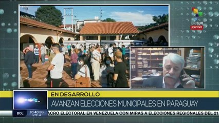 Avanzan elecciones municipales en Paraguay