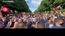 Tunisia, continua la protesta popolare contro il presidente Saied