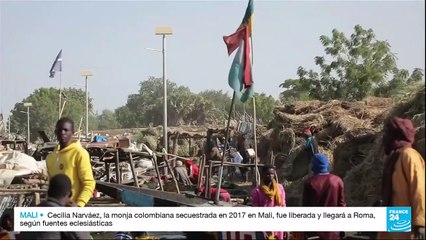 La religiosa colombiana Gloria Narváez fue liberada tras más de cuatro años bajo poder yihadista