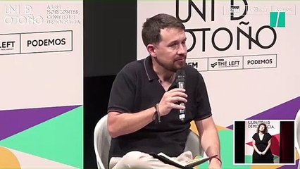 Pablo Iglesias pide a Podemos "acompañar a Yolanda Díaz para construir un frente amplio"