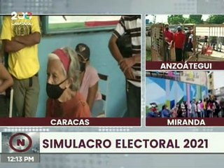 Min. Vladimir Padrino López destaca actitud cívica del pueblo venezolano  en el Simulacro Electoral