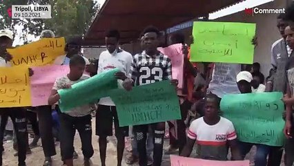 Manifestation à Tripoli pour dénoncer les mauvais traitements dans les centres de détention