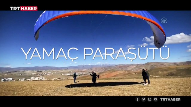 Bayburt'ta yamaç paraşütü pilotları yetiştiriliyor