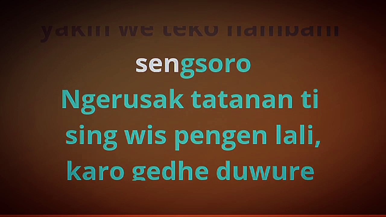 Sugeng Dalu | Karaoke