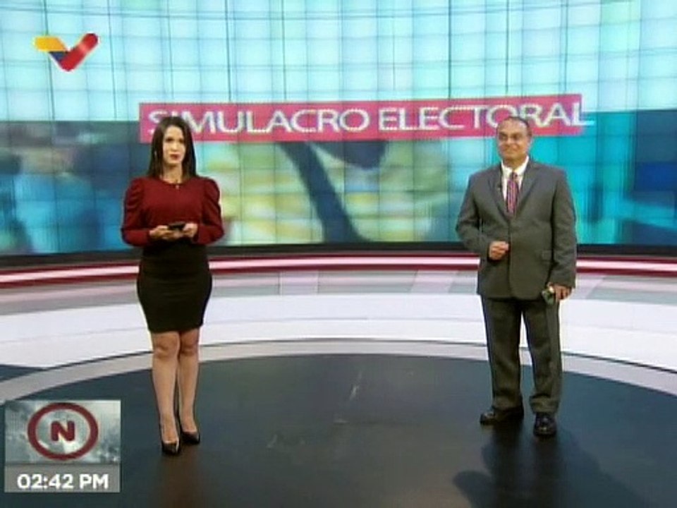 Pdte. del Consejo Nacional Electoral Pedro Calz...