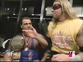 Kurt Angle with Edge & Christian [2000-11-13]