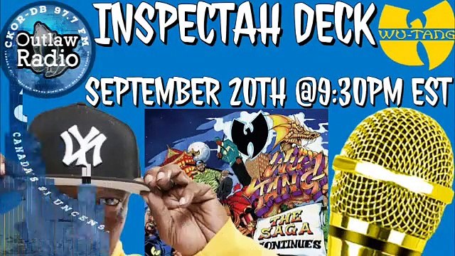97.7 Outlaw Radio FM's Interview With Inspectah Deck Of Wu-Tang Clan