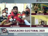 Dip. Nicolás Maduro Guerra calificó el proceso en la herradura electoral como fácil y rápido