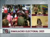 Candidata Lizeta Hernández: Este Simulacro electoral ha sido un acto muy rápido y extraordinario