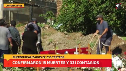 Video herunterladen: Confirmaron 15 muertes y 331 contagios