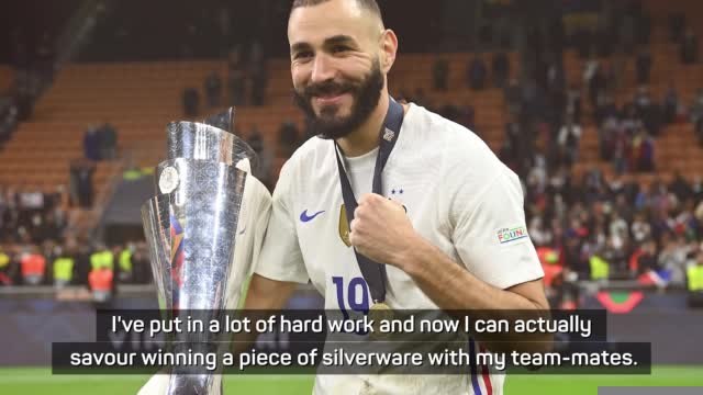Benzema basks in France's Nations League triumph