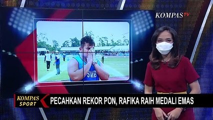 Atlet Lempar Martil Rafika Putra Pecahkan Rekor PON