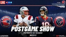 Patriots vs Texans POSTGAME Show w/ Evan Lazar
