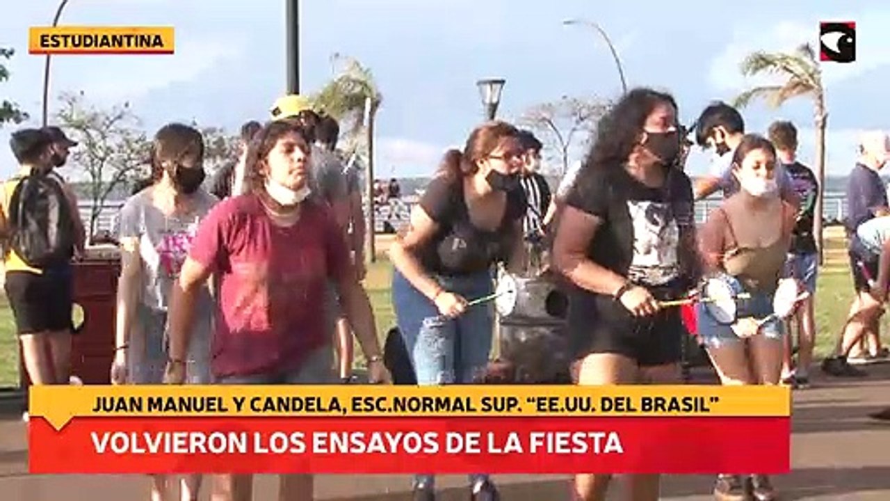 Volvieron los ensayos de la fiesta