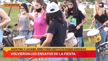 Volvieron los ensayos de la fiesta