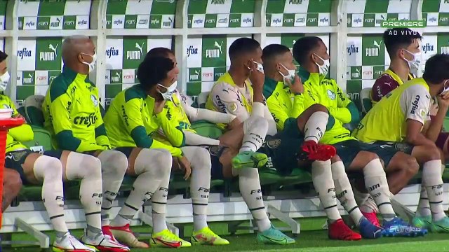 Palmeiras x Red Bull Bragantino (Campeonato Brasileiro 2021 25ª rodada) 1° tempo