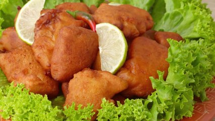 Amritsari Fish Fry - Punjabi Fish Pakora- Crispy Fried Fish recipe by Tiffin Box - Lahori Fish fry