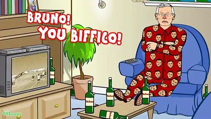 BRUNO PENALTY MISS (Man Utd vs Aston Villa 0-1 2021 Fernandes Chant Magnifico Song)