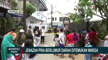 Geger, Warga Pasar Minggu Temukan Pria Lansia Tewas Berlumuran Darah