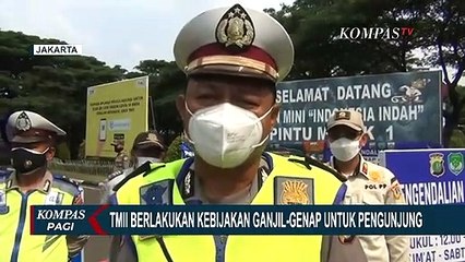 Ingat, Ada Kebijakan Ganjil Genap Bagi Pengunjung Taman Mini