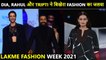 Dia Mirza & Rahul Bose Walk The Ramp | Lakme Fashion Week 2021