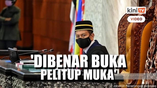 'Tiada seorang pun positif, ahli parlimen boleh buka pelitup muka ketika berbahas'