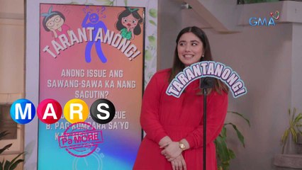 Mars Pa More: Lauren Young, sawang-sawa na raw mapagkamalang buntis! | TaranTanong