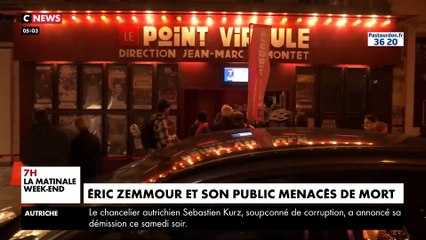 Gaëtan Matis appel au meurtre de Eric Zemmour et ses supporters en voulant recréer le massacre du Bataclan