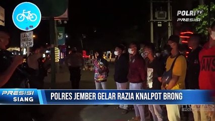Maraknya Aksi Balap Liar, Polres Jember berhasil Amankan 25 Unit Kendaran