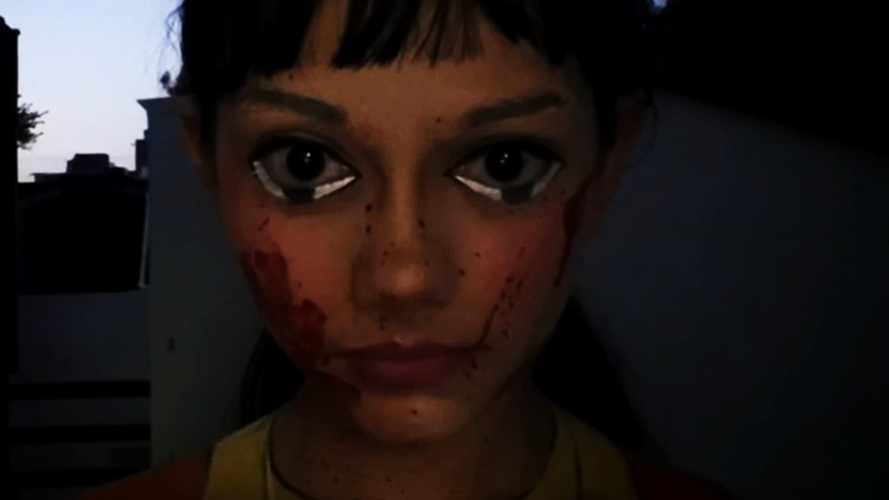 'Indian girl welcomes Halloween month by transforming into the scary doll from Squid Game'