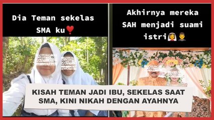 Viral Kisah Teman Jadi Ibu, Sekelas saat SMA, Kini Nikah dengan Ayah Sahabatnya
