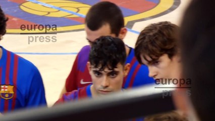 Pablo Urdangarin lo da todo en el partido de su equipo