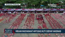 Ribuan Masyarakat Antusias Ikuti Gebyar Vaksinasi