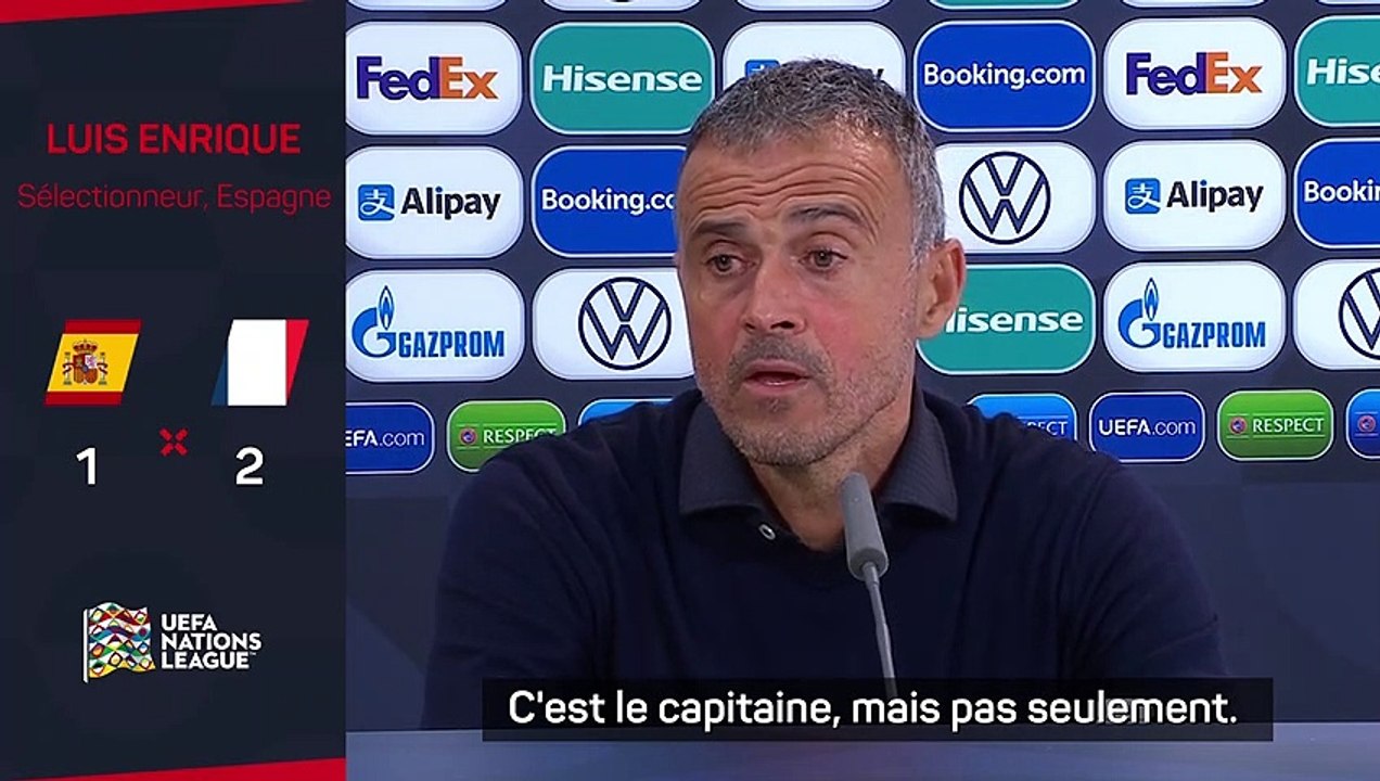 Luis Enrique : "Sergio Busquets est essentiel pour nous"