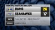Rams @ Seahawks Game Recap for THU, OCT 07 - 08:20 PM EST