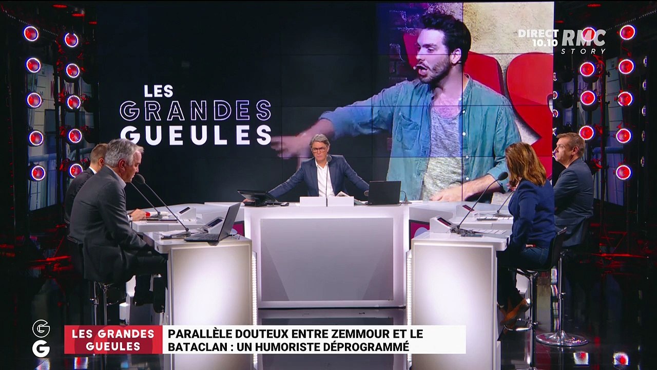 Parallèle douteux entre Zemmour et le Bataclan : un humoriste déprogrammé - 11/10