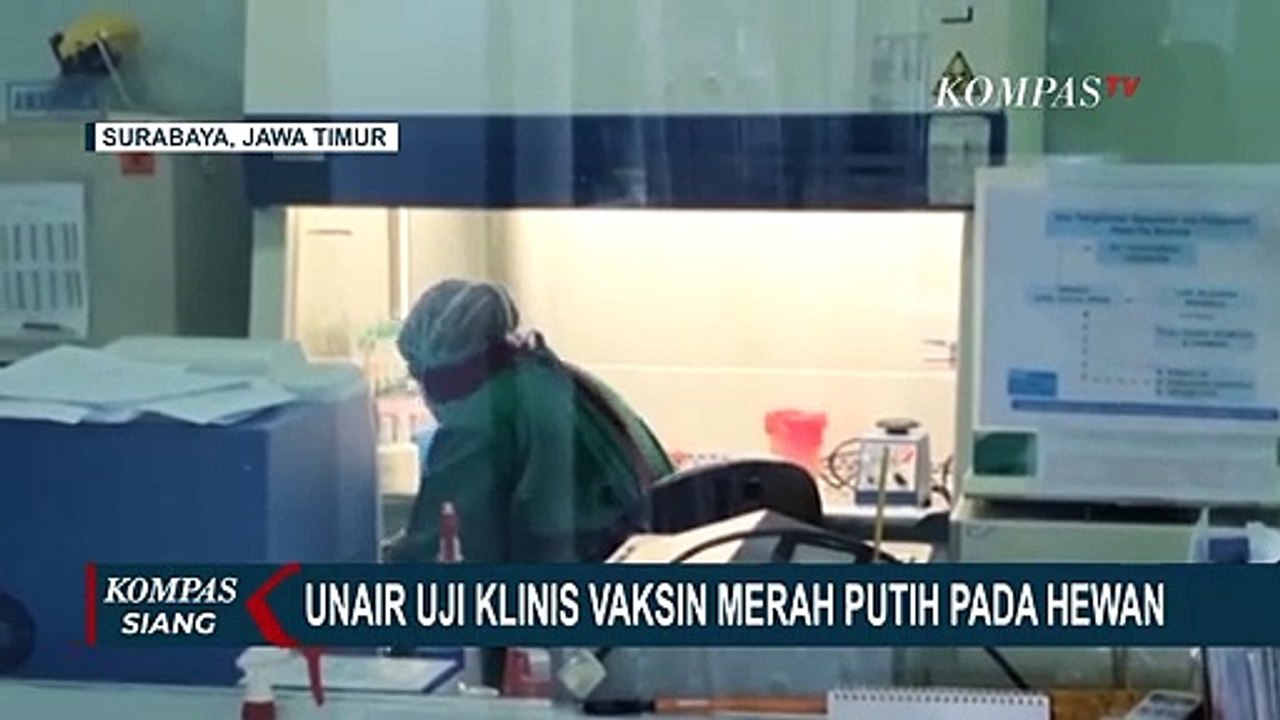 Unair Klaim Efikasi Vaksin Merah Putih Diatas 90 Persen dan Mampu Lawan Varian Delta