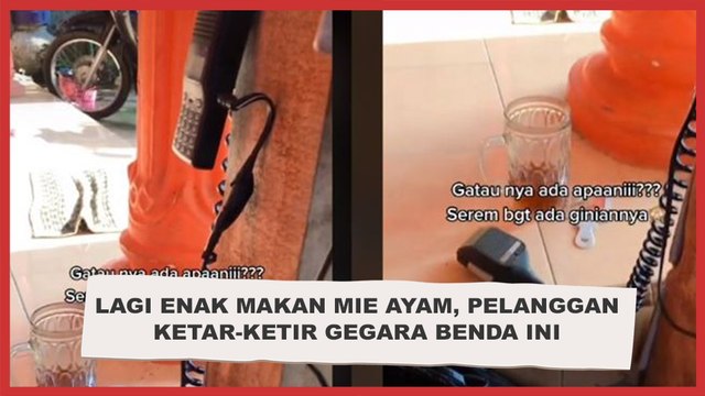 Lagi Enak Makan Mie Ayam, Pelanggan Ketar-Ketir Gegara Benda Ini