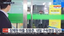 '무면허 운전·경찰 폭행' 장용준 내일 구속 기로