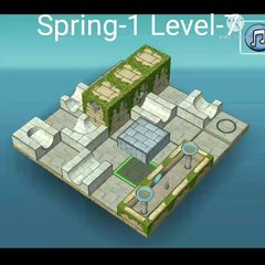 Flow Water Fountain 3D Spring-1 Level-7
