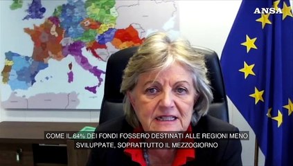Ue, Elisa Ferreira: "Serve piano Taranto e Sulcis"