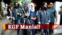 KGF's Yash Flaunts Iconic 'Rocky Bhai' Look As Fans Swarm To Click Selfies