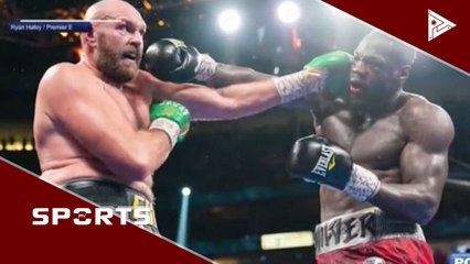 Deontay Wilder, pinatulog ni Tyson Fury #PTVSports